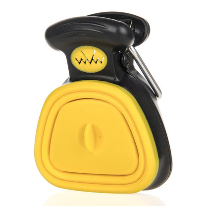 PawPort™ Foldable Pet Pooper Scooper – Clean & Go with Decomposable Bags